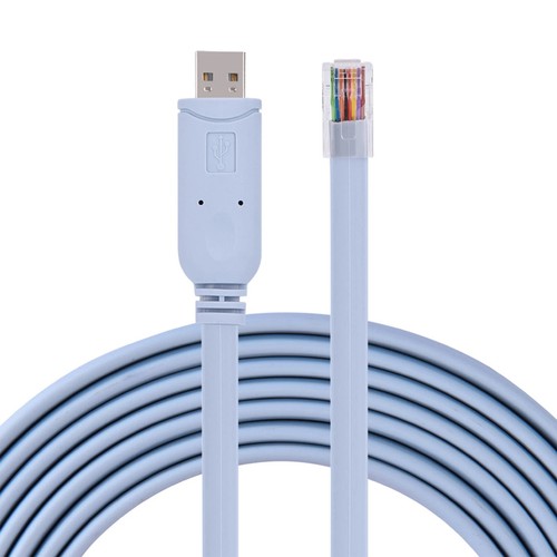Blue usb rj45 - 1.8m, serial