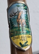 Antique Alpine Hiking Stick -