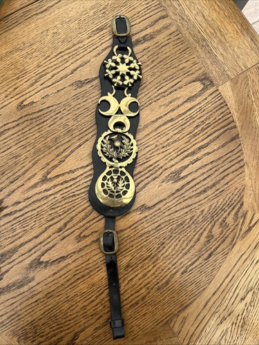Vintage leather martingale - leather,