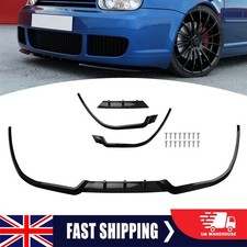 Universal Front Bumper Lower Splitter Spoiler Chin Lip Protector Body Kit UK