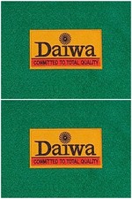 A Pair of YELLOW Daiwa Patches