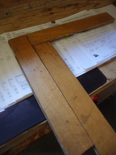 Reclaimed oak parquet no - -,