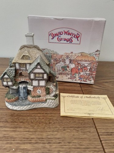 David winter cottages wishing - cottages,