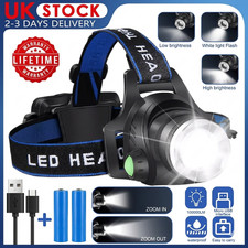 NEW T6 HEADLAMP 350000LM LED