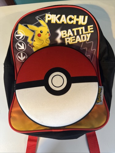 Pokemon backpack pikachu - pokemon, backpack,