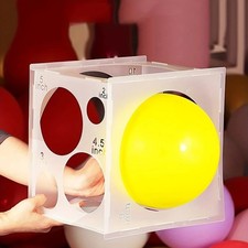 Plastic Balloon Sizer Box