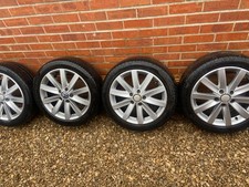 VW GOLF GT MK6 ALLOY WHEELS x 4 (set of 4) 17 INCH 5K0601025F 225/45 R17