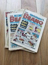 Vintage 1970s Beano Magazines