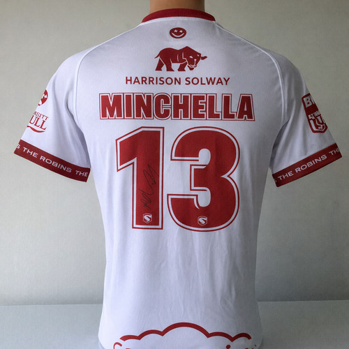 Signed elliott minchella shirt - elliott,