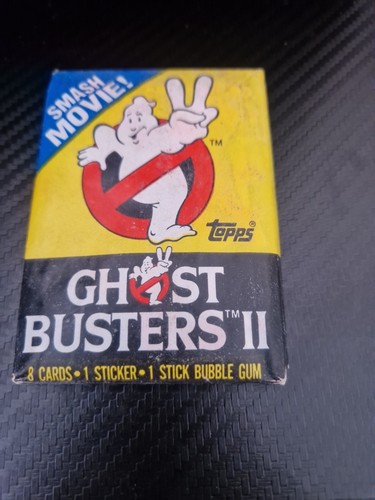 Topps ghostbusters wax pack - 2,