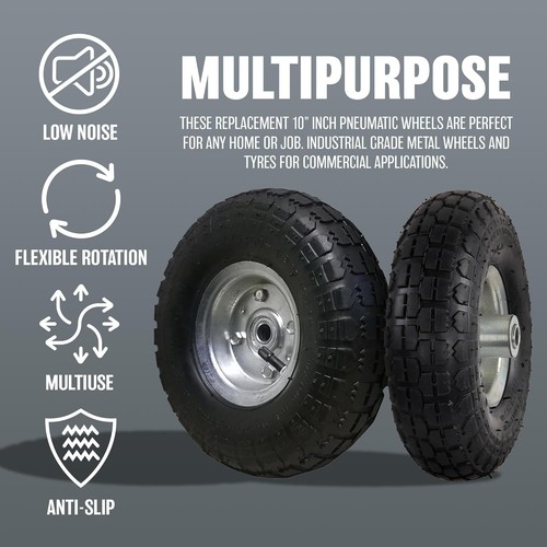 Pneumatic wheels - 2x,