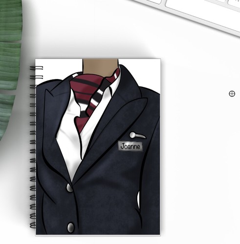 Personalised notebook - a4, /