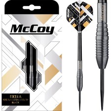 Tungsten Darts Set 21g 23g 25g grams 90% McCoy Extra Black