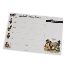 Equestrian Horse Themed Weekly Planners - Desk stationary - Thelwell, Bryn Parry