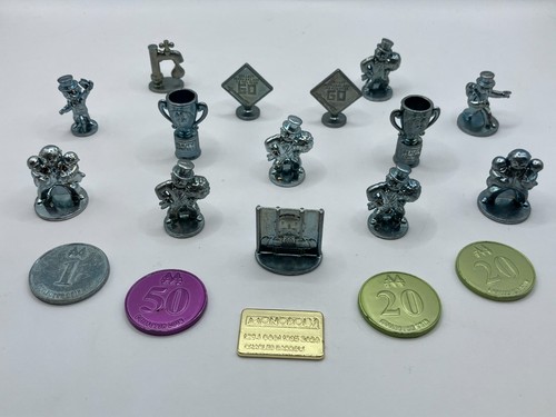 Monopoly metal silver token - monopoly,