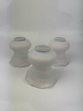 3 Frosted White, Pink & Blue