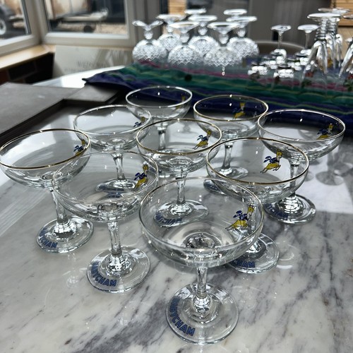 Babycham 1970s glasses set - babycham,