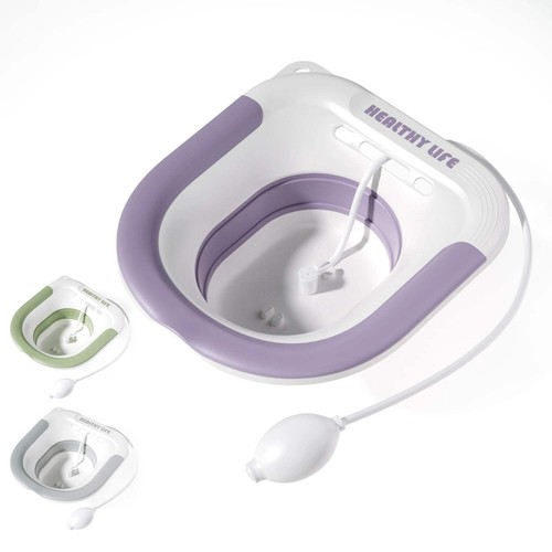 Folding toilet seat - folding,