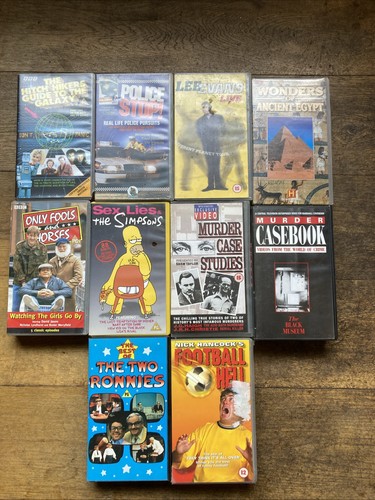 Assorted s vhs tapes - 90's,