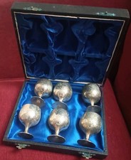 Vintage Set Of 6 EPNS Silver