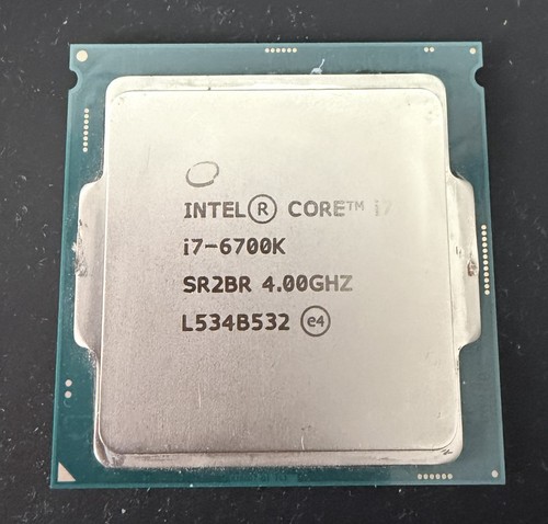 Intel core 6700k - intel, cpu