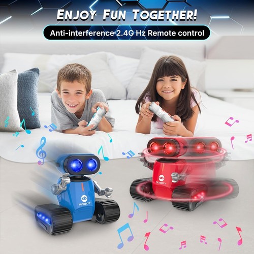 Kids robot toys 2pcs remote - robot,