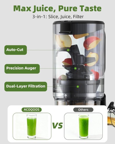 Cold press juicer 135mm wide - cold,