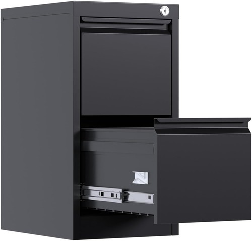 Locking drawer file - 2-drawer, cabinet