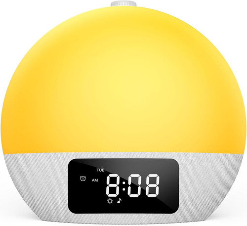 Sunrise alarm clock wake - alarm, up