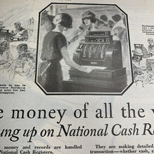 1925 National Cash Register Ad