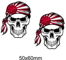 Small Pair Skull Head Bandana