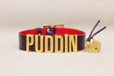 Shiny Purple PUDDIN Choker