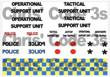 Code 3 Adhesive Vinyl Decals