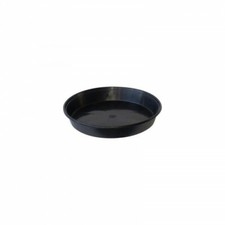 Black Round Plastic Plant Pot Saucer hydroponics  18/20/25/30/35/40/45/50cm.