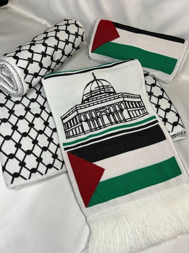 Wooly palestinian scarf - palestinian,