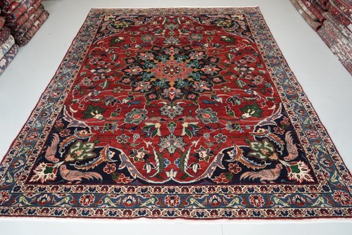 Vintage hand knotted - wool, area