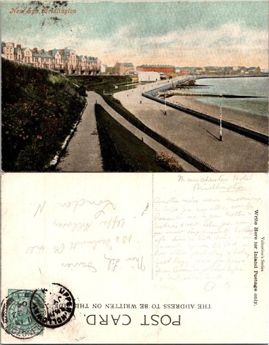 Bridlington new spa postcard - bridlington,
