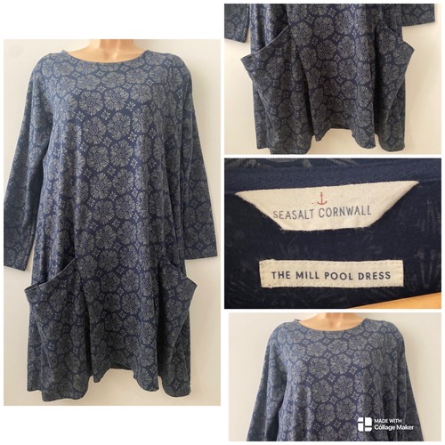 Seasalt dress navy - seasalt, 8