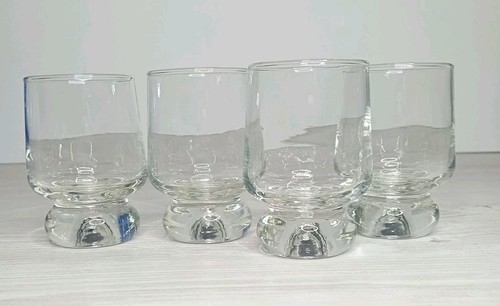 Set clear glass unboxed - of,