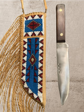 Native Beaded Knife Cover