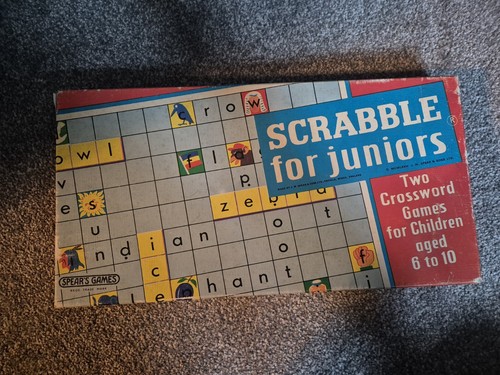 Vintage scrabble for juniors - vintage,