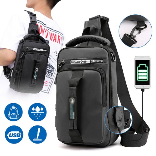 Men small chest bag - men,