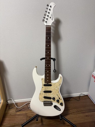 Bacchus electric guitar white - electric,