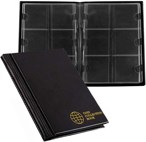 Coin cardboard album - cardboard, 60