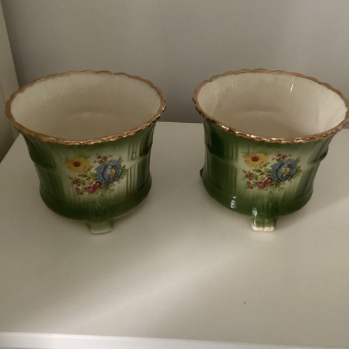 Vintage floral ceramic - vintage,