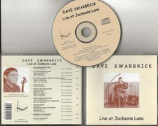 DAVE SWARBRICK Live at Jacksons Lane cd UK 9 tracks 1998 folk fiddle genius