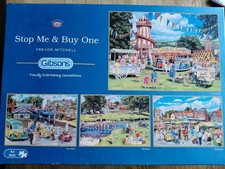 Gibsons 3 x 500 Piece Jigsaws STOP ME AND BUY ONE VGC Trevor Mitchell 