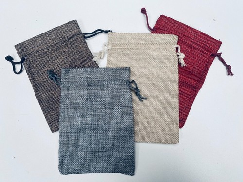 Jute hessian bags small - small,