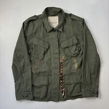 Denim & Supply Ralph Lauren Distressed Safari Jacket Military Parka Utility M