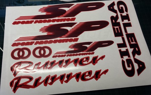 Gilera runner sticker decal - sp, sticker/decal